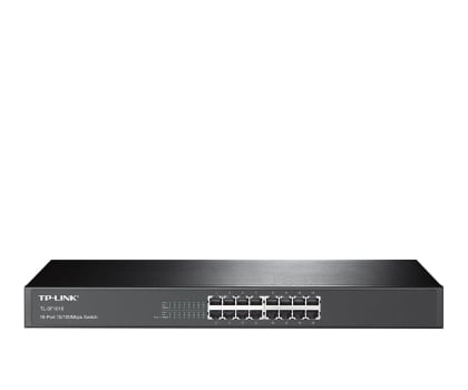 Switche TP-Link 16p TL-SF1016 Rack (16x10/100Mbit)